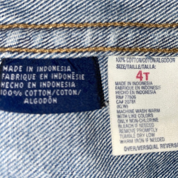 Tommy Hilfiger sz 4T Toddler Jean Jacket - Picture 4 of 7